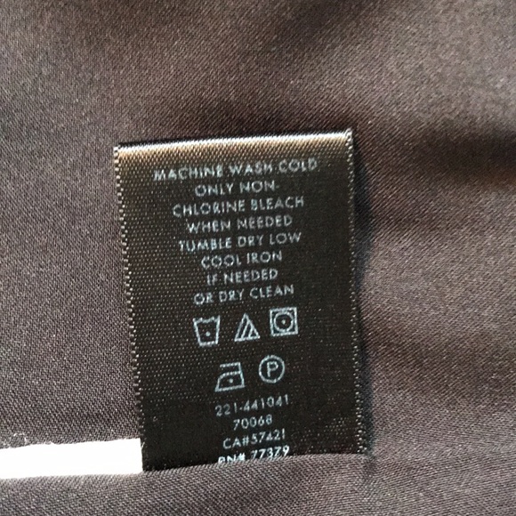 COPY - Ann Taylor lined subtle herringbone tweed black/white pencil skirt - Picture 7 of 8